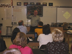 Jerry Armstrong teaching